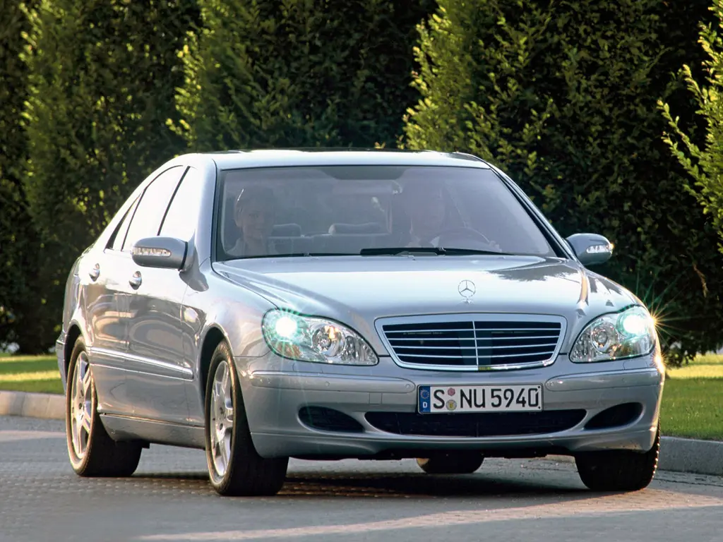 Mercedes-Benz S-Class (V220, W220) 4 поколение, рестайлинг, седан (09.2002 - 08.2005)